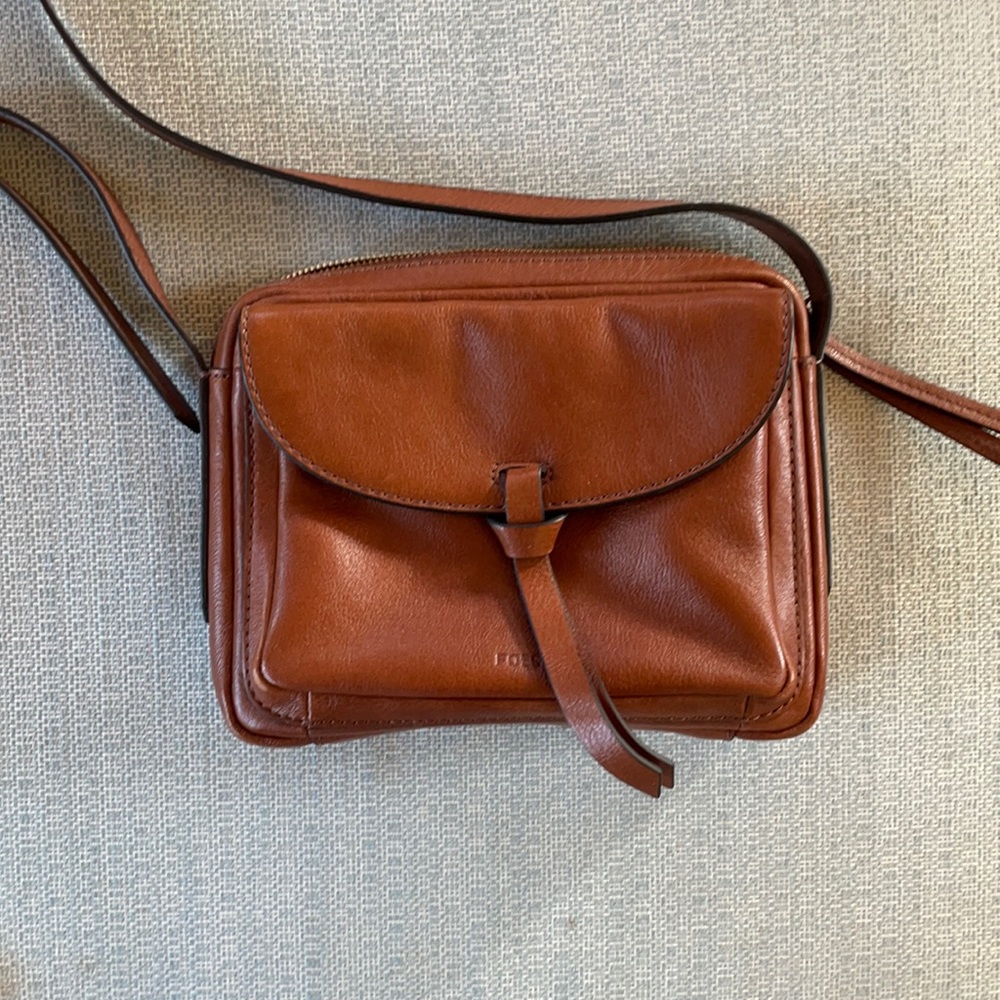 NWOT Fossil Crossbody Leather Purse